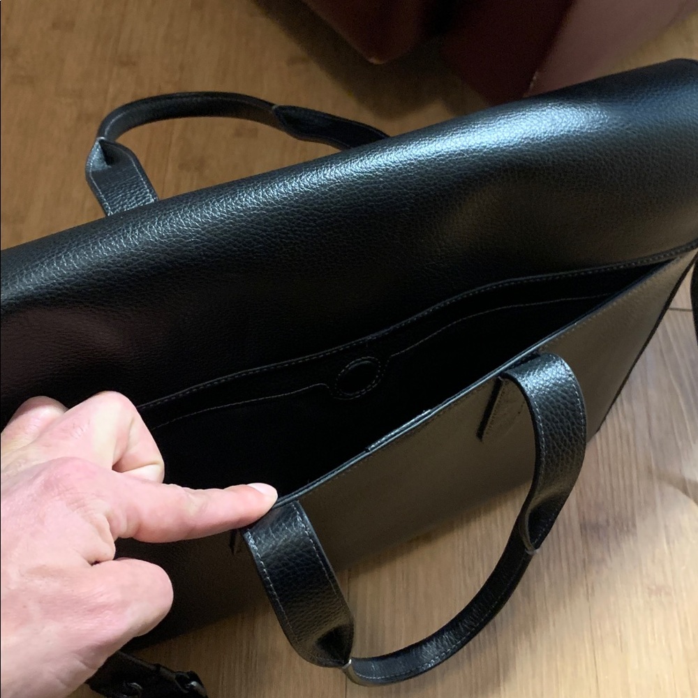 Black Coach Leather Men's Bag - Picture 6 of 12